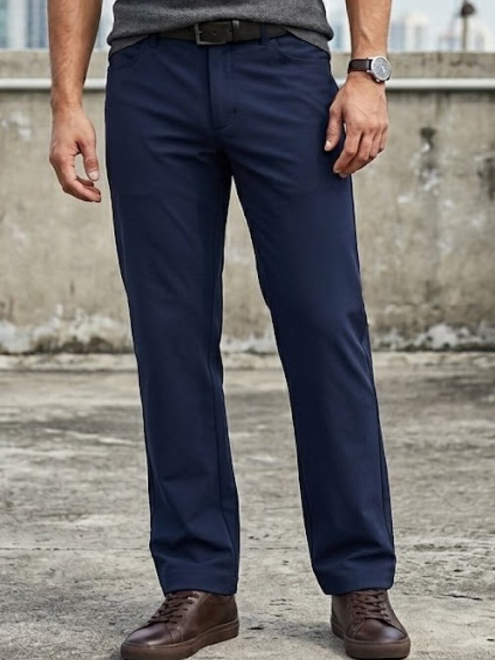 32 Degrees Cool Men’s Navy Blue Stretch Performance Pants 36x32